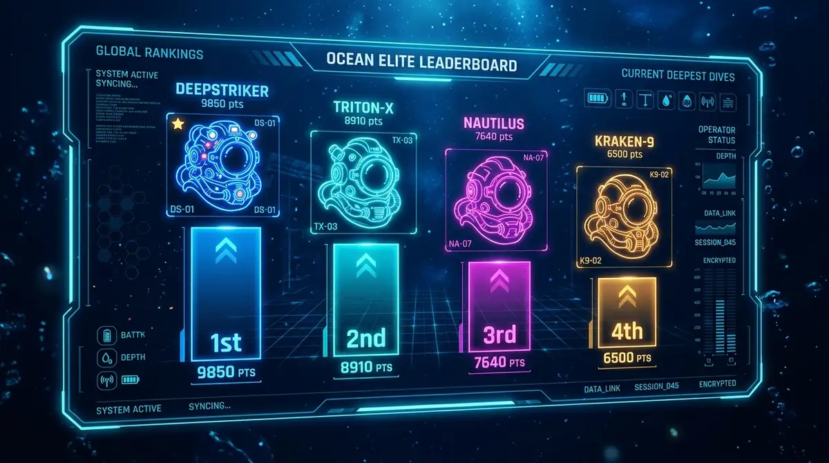 Digital holographic display of community rankings